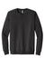 Jerzees 701M/701MR Mens Eco Premium Moisture Wicking Crewneck Sweatshirt Heather Ink Black Flat Front