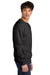 Jerzees 701M/701MR Mens Eco Premium Moisture Wicking Crewneck Sweatshirt Heather Ink Black Model Side