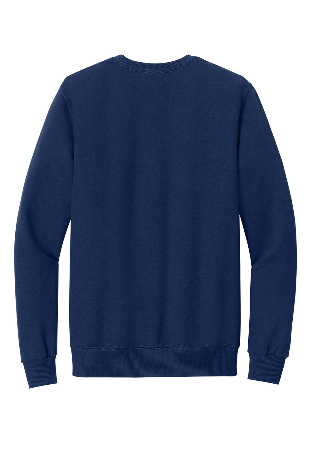 Jerzees 701M/701MR Mens Eco Premium Moisture Wicking Crewneck Sweatshirt Navy Blue Flat Back