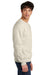 Jerzees 701M/701MR Mens Eco Premium Moisture Wicking Crewneck Sweatshirt Heather Sweet Cream Model Side