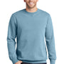 Port & Company Mens Beach Wash Fleece Crewneck Sweatshirt - Mist Blue