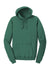 Port & Company PC098H Mens Beach Wash Fleece Hooded Sweatshirt Hoodie Nordic Green Flat Front