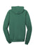 Port & Company PC098H Mens Beach Wash Fleece Hooded Sweatshirt Hoodie Nordic Green Flat Back