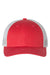 Richardson 115 Mens Low Pro Trucker Hat Heather Red/Silver Grey Flat Front