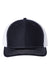 Richardson 312 Mens Twill Back Trucker Hat Navy Blue/White Flat Front