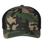 Richardson Mens R-Flex Stretch Fit Trucker Hat - Army Camo/Black - NEW