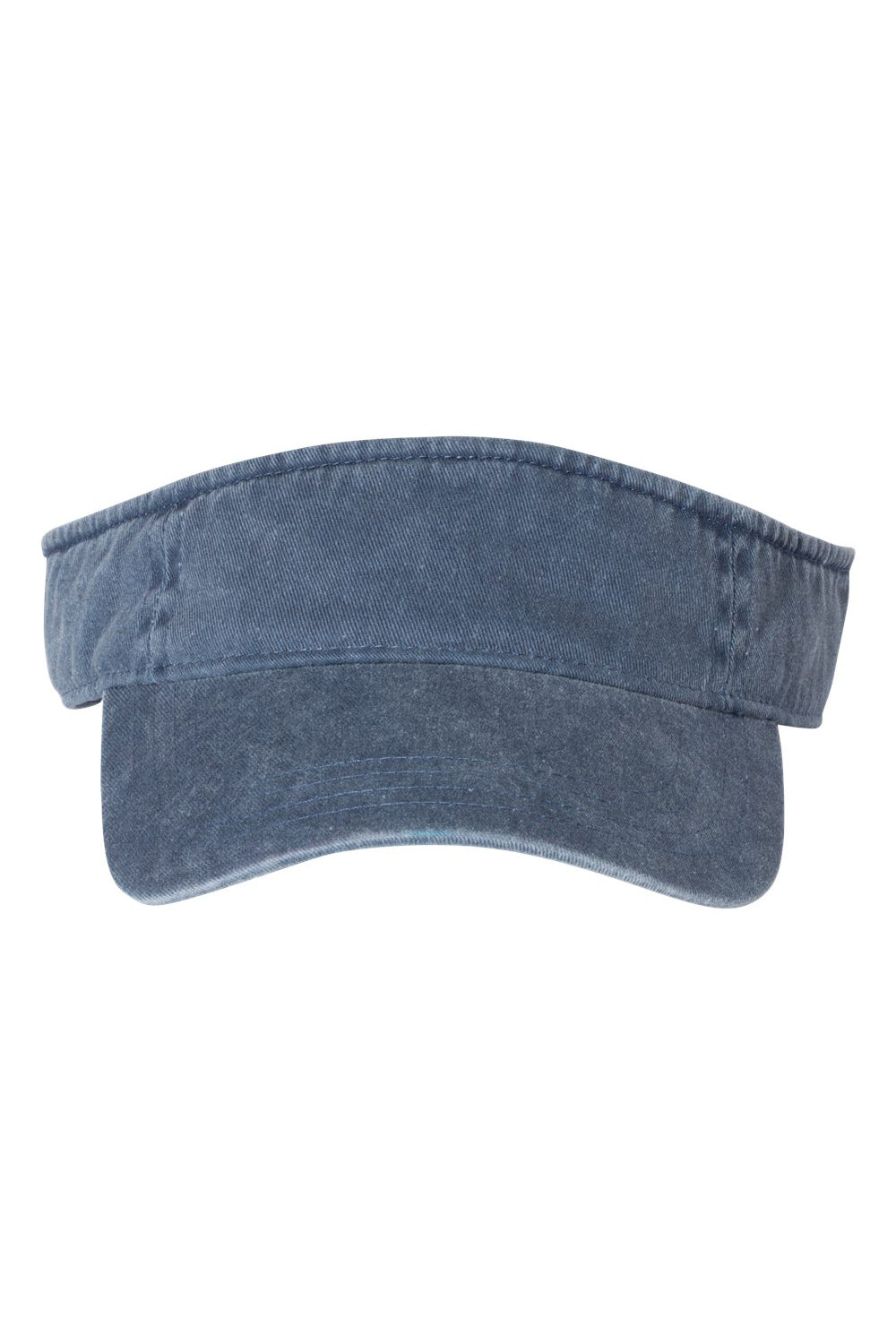 Sportsman SP520 Mens Pigment Dyed Visor Navy Blue Flat Front