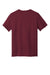 Nike 727982 Mens Legend Dri-Fit Moisture Wicking Short Sleeve Crewneck T-Shirt Deep Maroon Flat Back