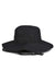 The Game GB400 Mens Ultralight Boonie Hat Black Flat Front