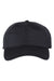 The Game GB415 Mens Relaxed Gamechanger Hat Black Flat Front