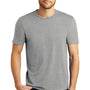 District Mens Perfect Tri Short Sleeve Crewneck T-Shirt - Heather Grey