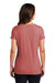 District DM1350L Womens Perfect Tri Short Sleeve V-Neck T-Shirt Blush Frost Model Back