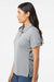 Adidas A231 Womens Performance UPF 50+ Short Sleeve Polo Shirt Grey Model Side