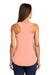 District DM138L Womens Perfect Tri Tank Top Heather Dusty Peach Model Back