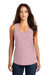 District DM138L Womens Perfect Tri Tank Top Heather Lavender Model Front