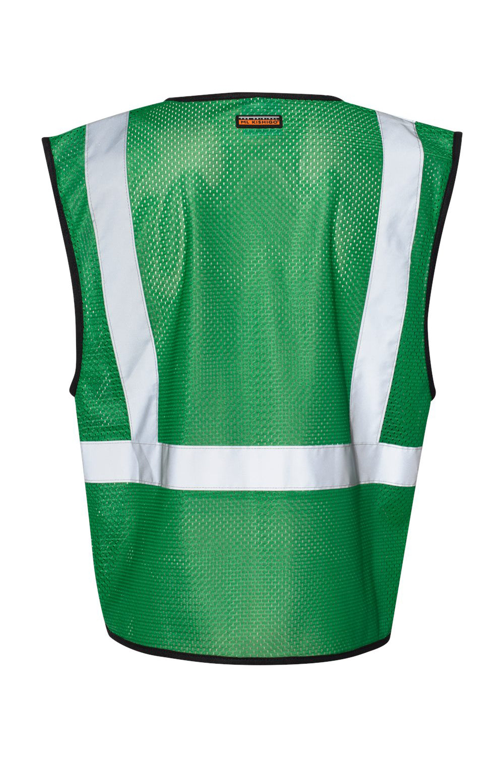 Kishigo B120-131 Mens EV Series Enhanced Visibility Non-ANSI Vest Green Flat Back