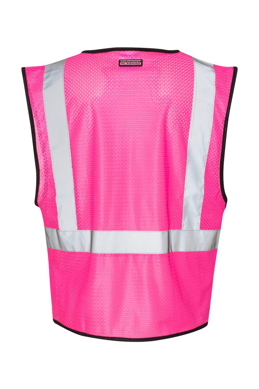 Kishigo B120-131 Mens EV Series Enhanced Visibility Non-ANSI Vest Pink Flat Back