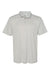 C2 Sport 5900 Mens Utility Moisture Wicking Short Sleeve Polo Shirt Silver Grey Flat Front