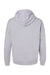 Bella + Canvas BC3729/3729 Mens Sponge Fleece Hooded Sweatshirt Hoodie Heather Grey Flat Back