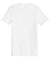 Gildan 6750 Mens Short Sleeve Crewneck T-Shirt White Flat Back