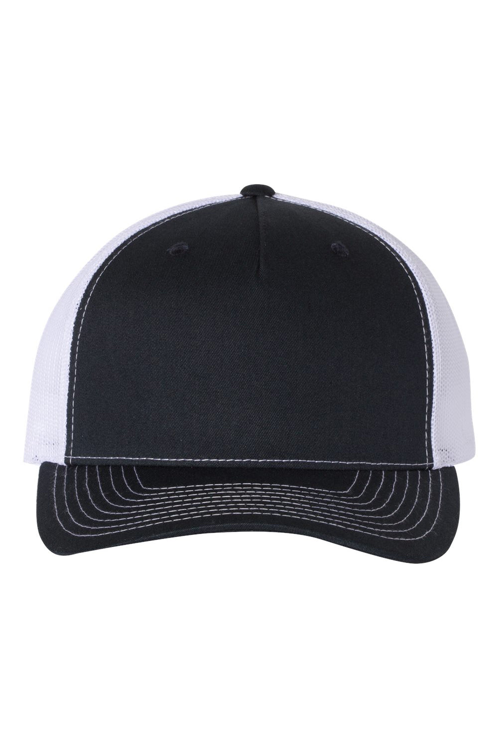 Richardson 112FP Mens Navy Blue/White 5 Trucker Hat — BigTopShirtShop.com