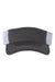 Richardson 712 Mens Trucker Visor Charcoal Grey/White Flat Front