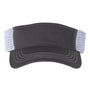 Richardson Mens Snapback Trucker Visor - Charcoal Grey/White - NEW