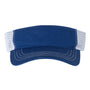 Richardson Mens Snapback Trucker Visor - Royal Blue/White - NEW