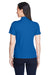 Core 365 78181 Womens Origin Performance Moisture Wicking Short Sleeve Polo Shirt True Royal Blue Model Back