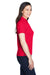 Core 365 78181 Womens Origin Performance Moisture Wicking Short Sleeve Polo Shirt Classic Red Model Side