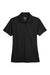 Core 365 78181 Womens Origin Performance Moisture Wicking Short Sleeve Polo Shirt Black Flat Front