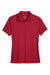 Core 365 78181 Womens Origin Performance Moisture Wicking Short Sleeve Polo Shirt Classic Red Flat Front