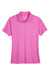 Core 365 78181 Womens Origin Performance Moisture Wicking Short Sleeve Polo Shirt Charity Pink Flat Front