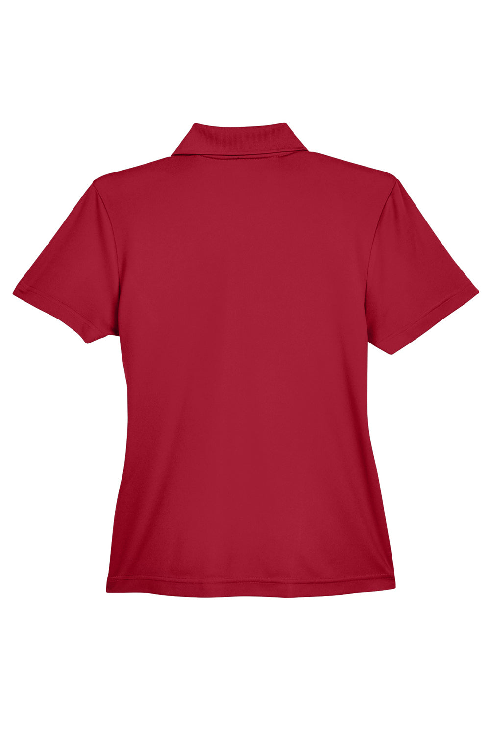 Core 365 78181P Womens Origin Performance Moisture Wicking Short Sleeve Polo Shirt w/ Pocket Classic Red Flat Back