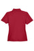 Core 365 78181P Womens Origin Performance Moisture Wicking Short Sleeve Polo Shirt w/ Pocket Classic Red Flat Back