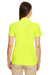 Core 365 78181R Womens Radiant Performance Moisture Wicking Short Sleeve Polo Shirt Safety Yellow Model Back