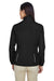 Core 365 78183 Womens Motivate Water Resistant Full Zip Jacket Black Model Back