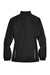 Core 365 78183 Womens Motivate Water Resistant Full Zip Jacket Black Flat Back