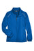 Core 365 78183 Womens Motivate Water Resistant Full Zip Jacket True Royal Blue Flat Front