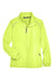 Core 365 78183 Womens Motivate Water Resistant Full Zip Jacket Safety Yellow Flat Front