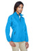 Core 365 78183 Womens Motivate Water Resistant Full Zip Jacket Electric Blue Model 3q