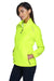 Core 365 78183 Womens Motivate Water Resistant Full Zip Jacket Safety Yellow Model 3q