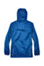 Core 365 78185 Womens Climate Waterproof Full Zip Hooded Jacket True Royal Blue Flat Back