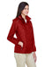 Core 365 78185 Womens Climate Waterproof Full Zip Hooded Jacket Classic Red Model 3q