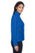 Core 365 78190 Womens Journey Pill Resistant Fleece Full Zip Jacket True Royal Blue Model Side