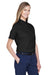 Core 365 78194 Womens Optimum UV Protection Short Sleeve Button Down Shirt Black Model 3q