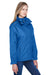 Core 365 78205 Womens Region 3-in-1 Water Resistant Full Zip Hooded Jacket True Royal Blue Model 3q