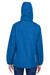 Core 365 78224 Womens Profile Water Resistant Full Zip Hooded Jacket True Royal Blue Model Back