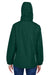 Core 365 78224 Womens Profile Water Resistant Full Zip Hooded Jacket Forest Green Model Back