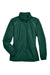 Core 365 78224 Womens Profile Water Resistant Full Zip Hooded Jacket Forest Green Flat Front